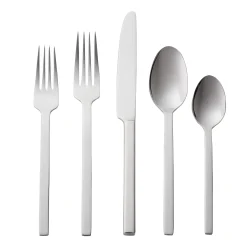 Flatware Sets|Godinger Atlas Mirrored 18/0 Stainless Steel 20 Piece Flatware set, Service for 4