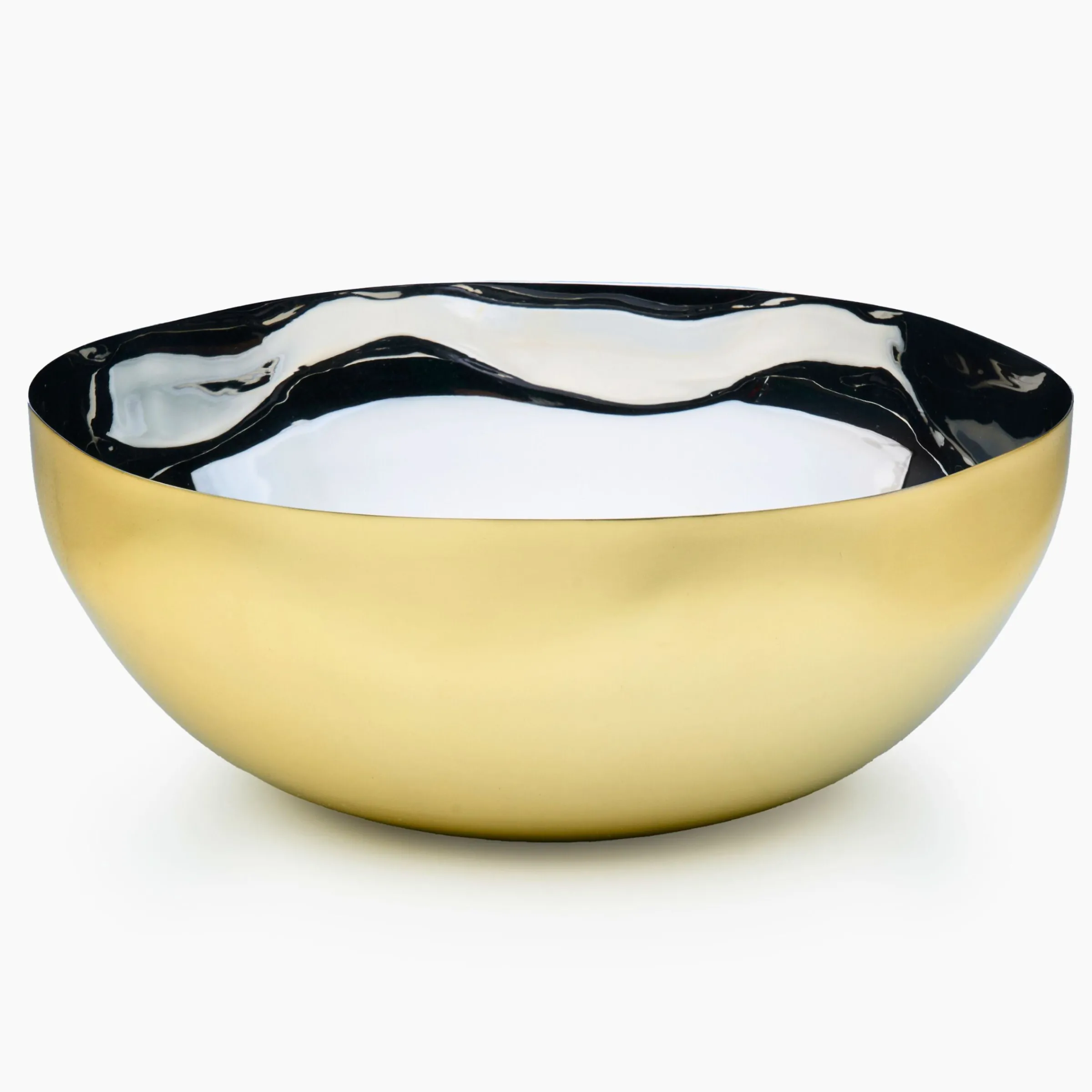 Serving Bowls|Godinger Auburn Organic Gold Serving Bowl