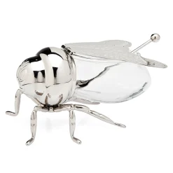 Honey & Jam Jars|Godinger Bee Honey Jar with Spoon