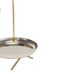 Specialty Serving|Godinger Calder Gold Serving Stand