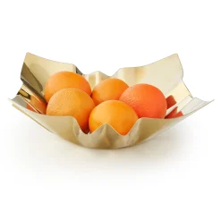 Serving Bowls|Bowls|Godinger Cerro Gold Square Serving Bowl