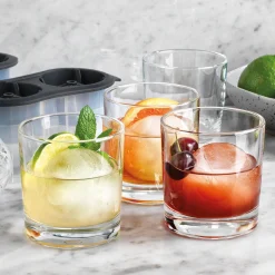 Dof & Highball|Godinger Chateau Double Old Fashion 6 Piece Chiller Set