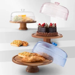 Acrylic|Godinger Claro Acrylic Cake Dome