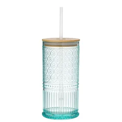 Acrylic|Godinger Claro Acrylic Seafoam Travel Tumbler, Set of 4