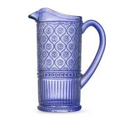 Pitchers|Godinger Claro Blue Beverage Pitcher