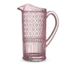 Pitchers|Godinger Claro Pink Beverage Pitcher