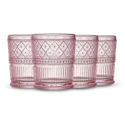 Dof & Highball|Godinger Claro Pink Double Old Fashion, Set of 4