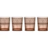 Dof & Highball|Godinger Claro Spice Double Old Fashion, Set of 4