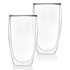 Mugs & Teacups|Godinger Coffee Double Wall Tumbler Large, Set of 2