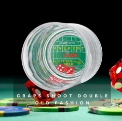 Dof & Highball|Godinger Craps Shoot Double Old Fashion, Set of 2