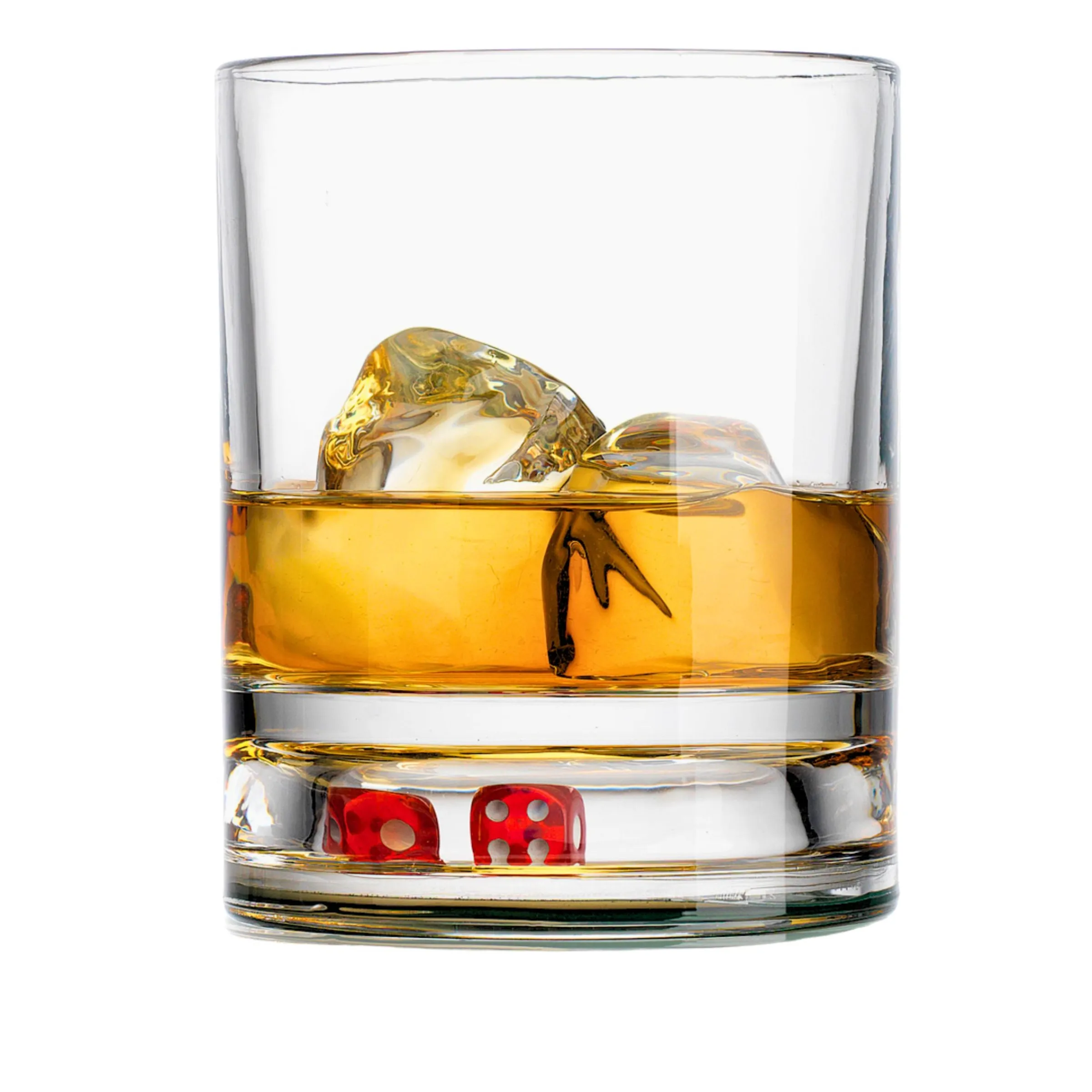 Dof & Highball|Godinger Craps Shoot Double Old Fashion, Set of 2