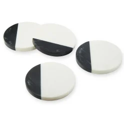 Coasters|Godinger Crum Marble Coaster Set