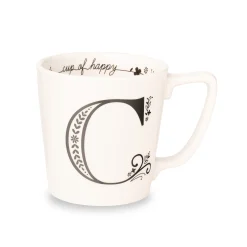 Mugs & Teacups|Godinger Cup of Happy Letter Mug C
