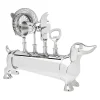 Barware Sets|Godinger Dachshund 5 Piece Bar Tool Set