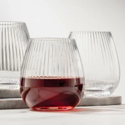 Stemless|Godinger Divo Optic Stemless Wine
