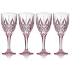 Acrylic|Dublin Glassware|Godinger Dublin Acrylic Blush Goblet, Set of 4