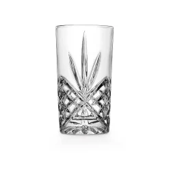 Dof & Highball|Dublin Glassware|Godinger Dublin Crystal 12 Piece Double Old Fashion, Goblet, & Highball Glassware Set