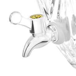 Beverage Dispenser|Dublin Glassware|Godinger Dublin Crystal Beverage Dispenser