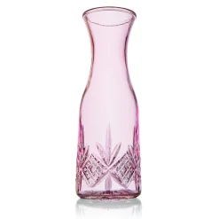Decanter & Decanter Sets|Dublin Glassware|Godinger Dublin Crystal Blush Carafe