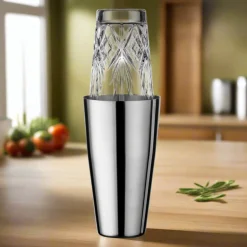 Barware Tools|Dublin Glassware|Godinger Dublin Crystal Boston Cocktail Shaker