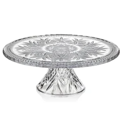Cake Stands|Dublin Kitchen|Godinger Dublin Crystal Cake Stand