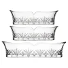 Flatware Caddies|Dublin Kitchen|Godinger Dublin Crystal Flatware Caddies, Set of 3