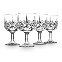 Dublin Glassware|Dublin Kitchen|Godinger Dublin Crystal Gin Ballon Glass, Set of 4