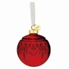 Dof & Highball|Godinger Dublin Crystal Red Ornament