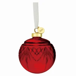 Dof & Highball|Godinger Dublin Crystal Red Ornament