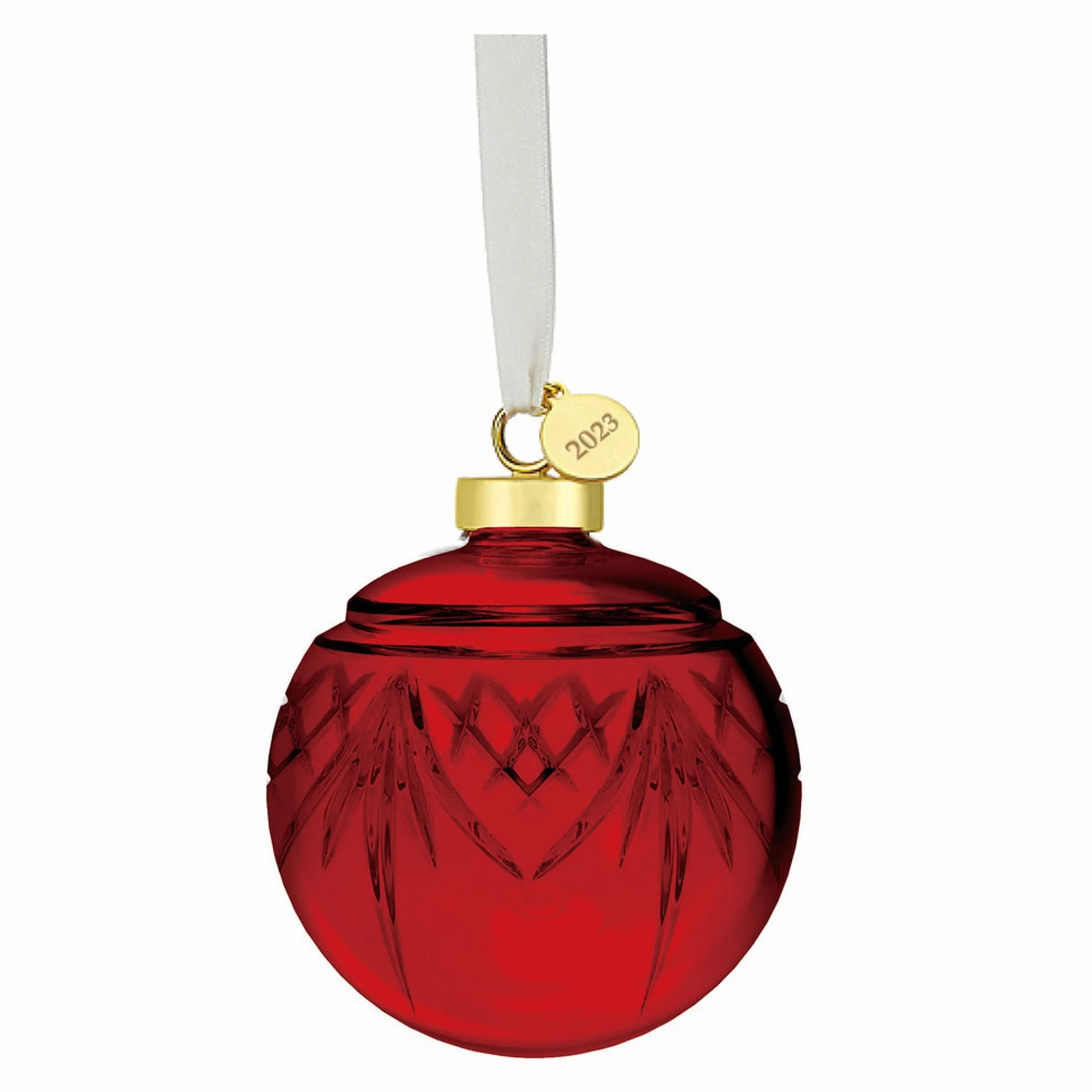 Dof & Highball|Godinger Dublin Crystal Red Ornament