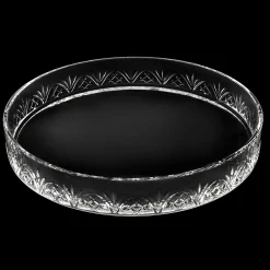 Serving Trays|Dublin Kitchen|Godinger Dublin Crystal Round Serving Tray