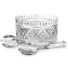 Serving Bowls|Dublin Kitchen|Godinger Dublin Crystal Salad Bowl with Salad Server Set