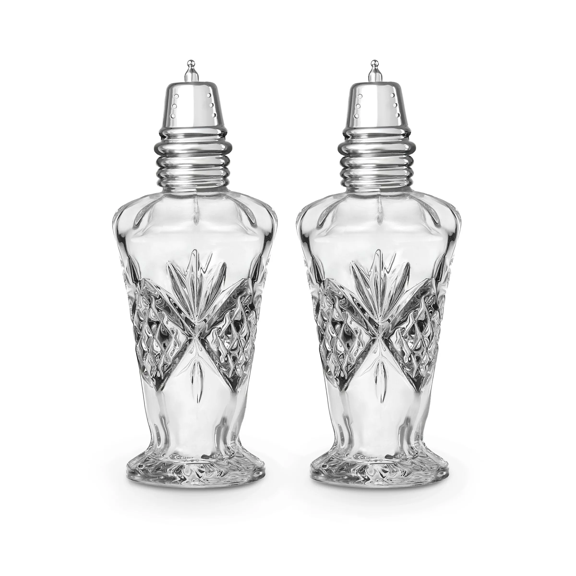 Salt & Pepper|Godinger Dublin Crystal Salt & Pepper Shaker Set