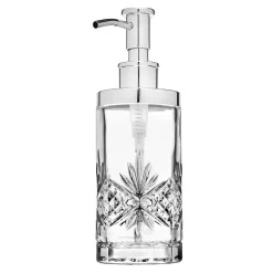 Bathroom Accessories|Dublin Décor|Godinger Dublin Crystal Soap Dispenser