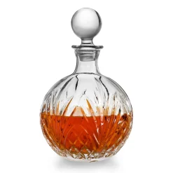 Decanter & Decanter Sets|Dublin Glassware|Godinger Dublin Crystal Sphere Decanter