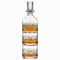 Decanter & Decanter Sets|Dublin Glassware|Godinger Dublin Crystal Stacking Decanter