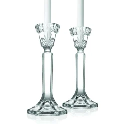 Candles & Candleholders|Godinger Dublin Crystal Tapered Candlestick Set
