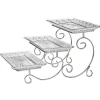 Specialty Serving|Dublin Kitchen|Godinger Dublin Crystal Three Tier Serving Stand