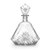Decanter & Decanter Sets|Dublin Glassware|Godinger Dublin Crystal Triangle Decanter