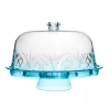 Acrylic|Specialty Serving|Godinger Dublin Seafoam Acrylic 6 In 1 Cake Dome