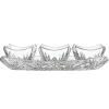 Serving Trays|Dublin Kitchen|Godinger Dublin Square 4 Piece Appetizer Server