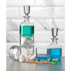 Decanter & Decanter Sets|Godinger Duet Stacking Decanter