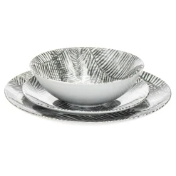 Everyday Dinnerware|Godinger Felice Porcelain 12 Piece Dinnerware Set, Service For 4