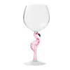 Acrylic|Godinger Flamingo Acrylic Wine Glass
