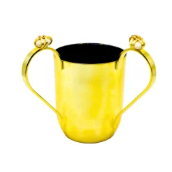 Wash Cups|Godinger Gold Pebble Wash Cup