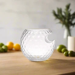 Dof & Highball|Godinger Golf Ball Cigar Double Old Fashion, Set of 2