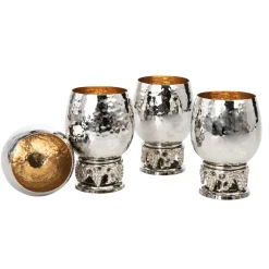 Shot Glasses|Godinger Grape Hammered Shot Glass, Set of 6