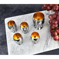 Shot Glasses|Godinger Grape Hammered Shot Glass, Set of 6