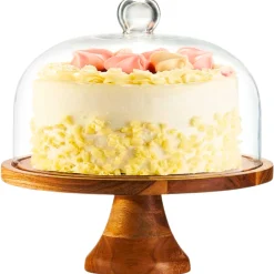 Cake Stands|Godinger Grove Cake Stand & Dome