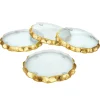 Coasters|Godinger Harper Gold Edge Coaster Set